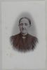 Carolina Åkesdotter (1842-1924) född i Torhamn. Hustru till farfars farfars bror Per August Petersson 1836-1909. Foto från atelje Karl Karlsson i Karlskrona