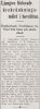 Ljungwe förlorade ärekränkningsmålet (mot Ragnar A Fredriksson) i hovrätten, ur Aftonbladet 22 Dec 1931