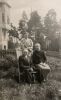 Mormor Emy med föräldrarna Johannes och Maria, Hjorten nr 3, ca 1941