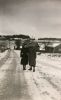 Mormor Emy och morfar Evert, Attholmen Långared 1946