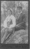 Syskonen 'Skol'. Kerstin Danielsson (1893-1916) och Johannes Dalfors (1891-1975) Djura