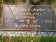 Thomas Lindsey's (1949-2009) gravsten på Kinkead Cemetery i Alexandra, Minnesota
