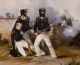 Uniformerna som männen bär i den här bilden är av samma typ som Jan Elgö bar när han tjänstgjorde som fältjägare i Värmland mellan åren 1848-1854